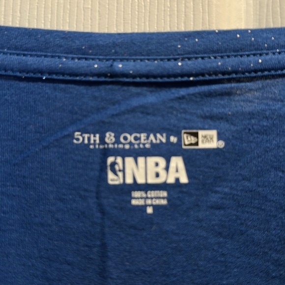 NEW! New Era Minnesota Timberwolves Sequin Long Sleeve Scoop Neck Tee Shirt M - Picture 2 of 7